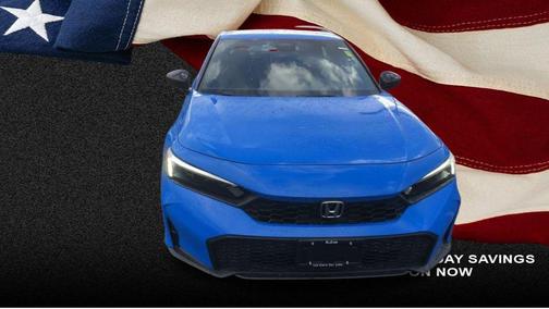 Boost Blue Pearl 2025 Honda Civic Sport