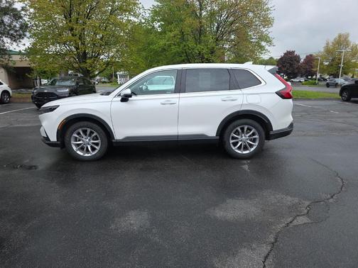 Platinum White Pearl 2023 Honda CR-V EX-L