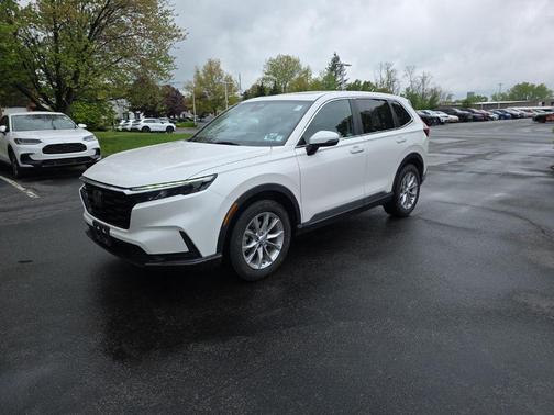 Platinum White Pearl 2023 Honda CR-V EX-L