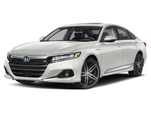 Platinum White Pearl 2021 Honda Accord Hybrid Touring