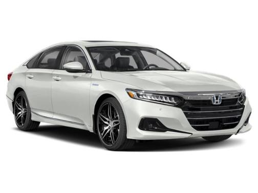 Platinum White Pearl 2021 Honda Accord Hybrid Touring