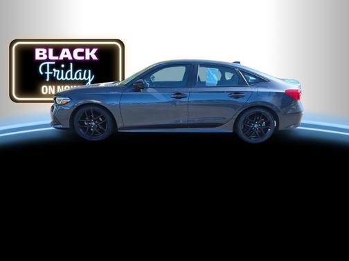 Meteorite Gray Metallic 2023 Honda Civic Sport