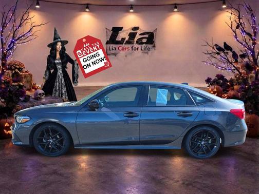 Meteorite Gray Metallic 2023 Honda Civic Sport