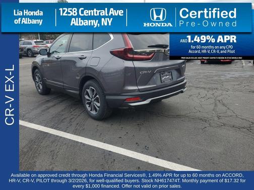 2022 Honda CR-V AWD EX-L