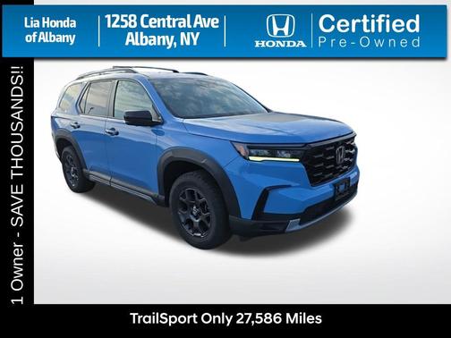 Diffused Sky Pearl 2023 Honda Pilot AWD TrailSport