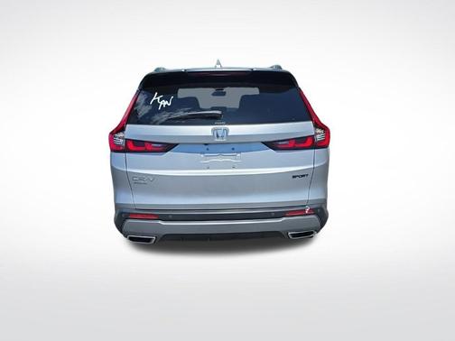 Solar Silver Metallic 2025 Honda CR-V Hybrid Sport AWD