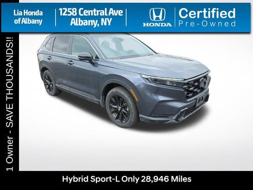 Canyon River Blue Metallic 2024 Honda CR-V Hybrid Sport AWD