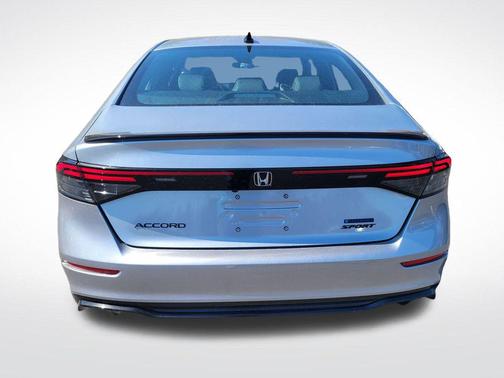 Solar Silver Metallic 2026 Honda Accord Hybrid Sport-L