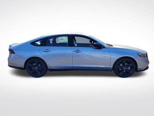 Solar Silver Metallic 2026 Honda Accord Hybrid Sport-L