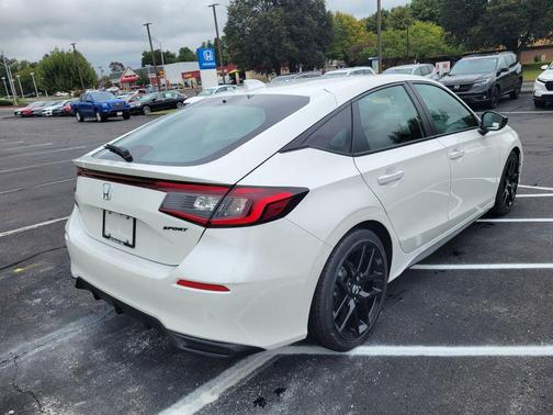 Platinum White Pearl 2026 Honda Civic Sport