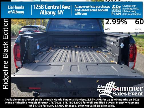 Nh-731p 2026 Honda Ridgeline Black