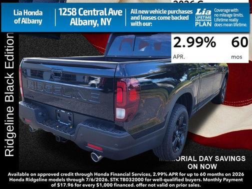 Nh-731p 2026 Honda Ridgeline Black