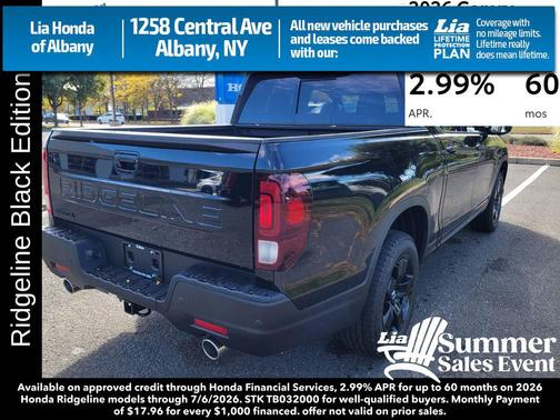 Nh-731p 2026 Honda Ridgeline Black