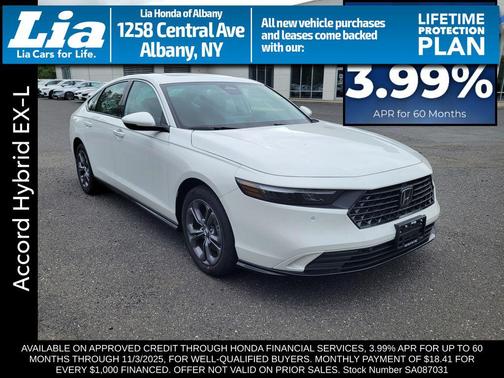 2025 Honda Accord Hybrid EX-L
