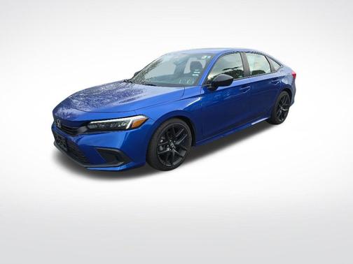 Aegean Blue Metallic 2023 Honda Civic Sport