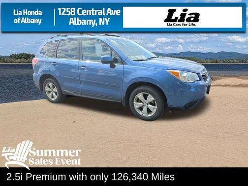 Quartz Blue Pearl 2016 Subaru Forester 2.5i Premium