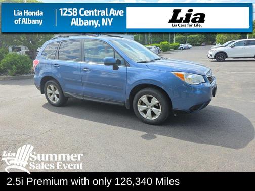Quartz Blue Pearl 2016 Subaru Forester 2.5i Premium