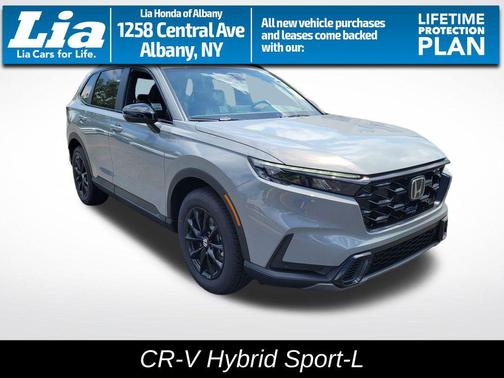 Urban Gray Pearl 2026 Honda CR-V Hybrid Sport-L AWD