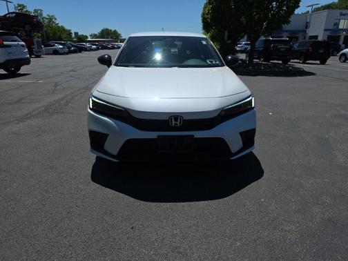 Platinum White Pearl 2024 Honda Civic Sport