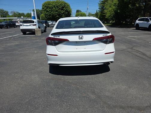 Platinum White Pearl 2024 Honda Civic Sport