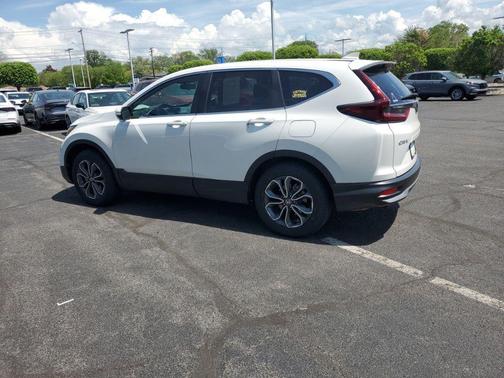 Platinum White Pearl 2022 Honda CR-V AWD EX