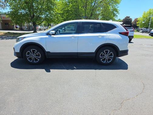 Platinum White Pearl 2022 Honda CR-V AWD EX