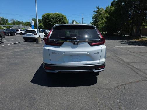 Platinum White Pearl 2022 Honda CR-V AWD EX