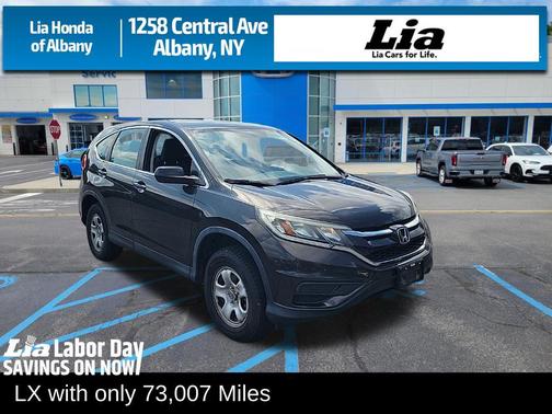 Crystal Black Pearl 2015 Honda CR-V LX