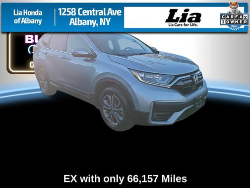 Lunar Silver Metallic 2021 Honda CR-V AWD EX