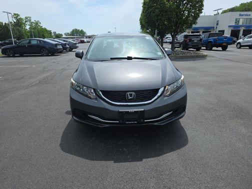 Polished Metal Metallic 2013 Honda Civic LX