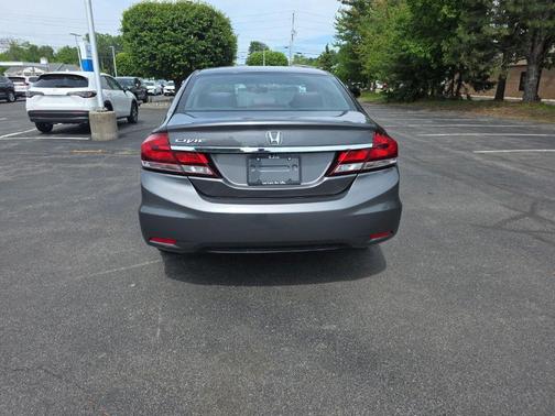 Polished Metal Metallic 2013 Honda Civic LX