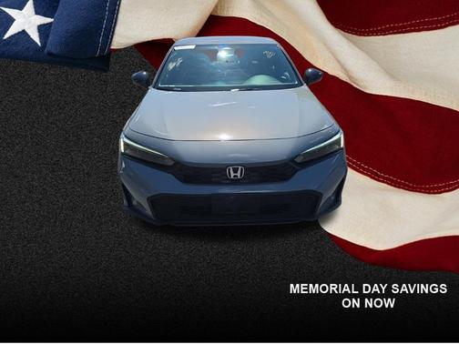 Urban Gray Pearl 2025 Honda Civic Sport