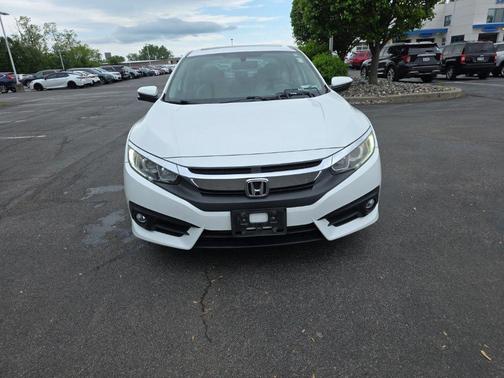 White Orchid Pearl 2016 Honda Civic EX-L