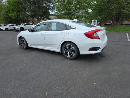 White Orchid Pearl 2016 Honda Civic EX-L