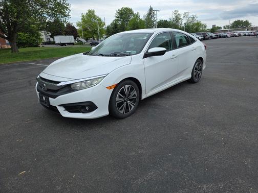 White Orchid Pearl 2016 Honda Civic EX-L