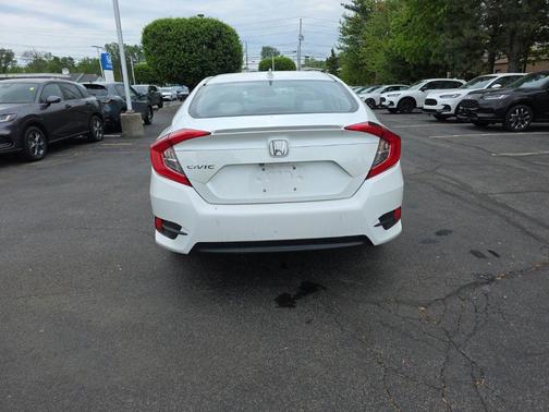 White Orchid Pearl 2016 Honda Civic EX-L