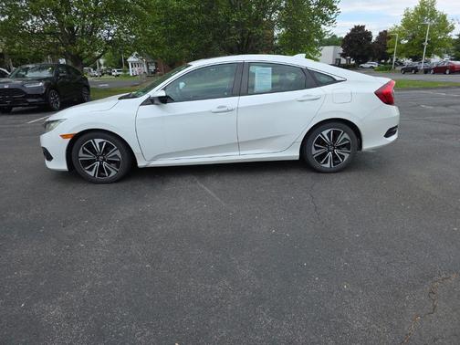 White Orchid Pearl 2016 Honda Civic EX-L