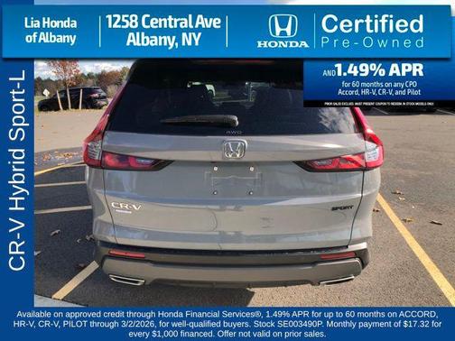 2025 Honda CR-V Hybrid Sport AWD