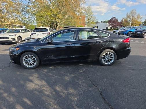 AGATE BLACK 2019 Ford Fusion Hybrid SEL