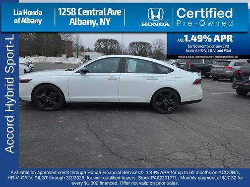 2023 Honda Accord Hybrid Sport-L