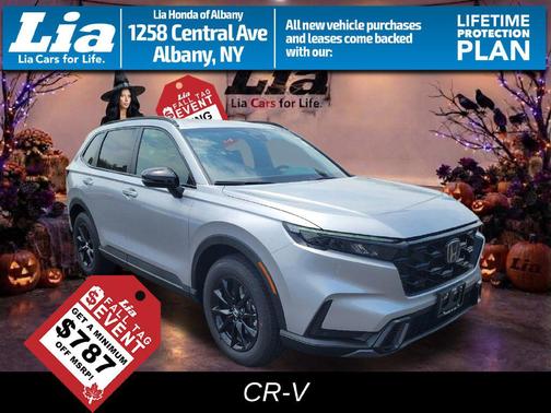 Solar Silver Metallic 2027 Honda CR-V Hybrid Sport-L AWD