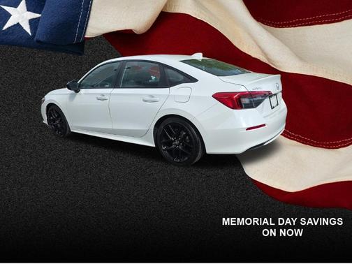 Platinum White Pearl 2023 Honda Civic Sport