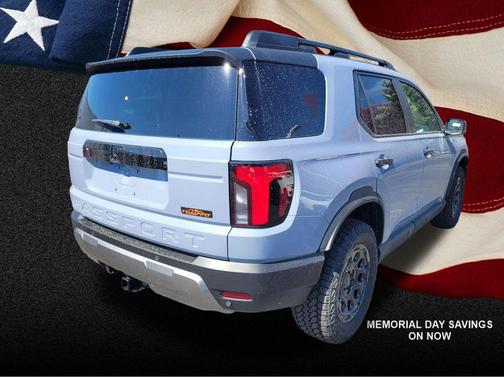 Sonic Gray Pearl 2026 Honda Passport AWD TrailSport Blackout