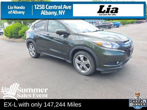 Misty Green Pearl 2017 Honda HR-V EX-L w/Navigation