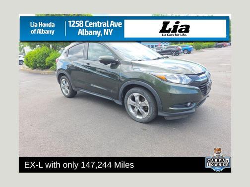 Misty Green Pearl 2017 Honda HR-V EX-L w/Navigation