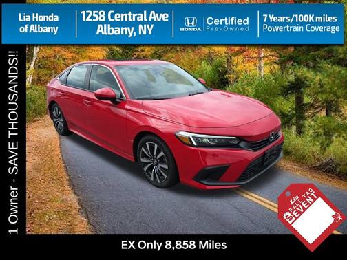 Rallye Red 2023 Honda Civic EX