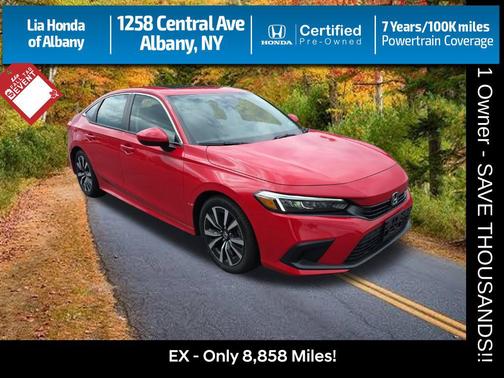 Rallye Red 2023 Honda Civic EX