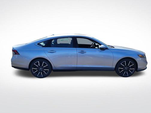 Solar Silver Metallic 2026 Honda Accord Hybrid Touring