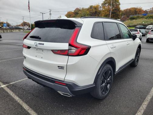 Platinum White Pearl 2026 Honda CR-V Hybrid Sport Touring AWD