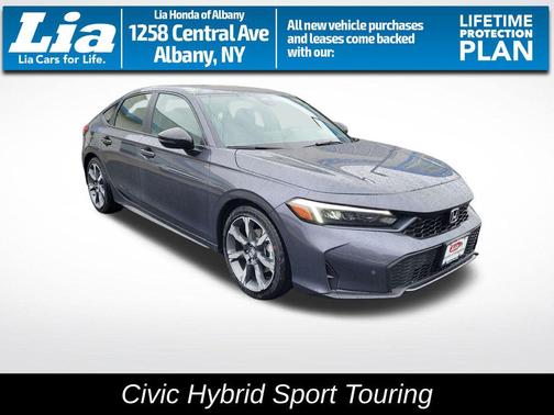 Meteorite Gray Metallic 2026 Honda Civic Hybrid Sport Touring